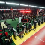 Занятия йогой, фитнесом в спортзале 50/50 Body&Mind Москва