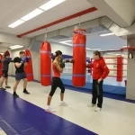 Занятия йогой, фитнесом в спортзале 7th Sense Новосибирск