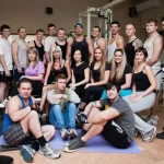 Занятия йогой, фитнесом в спортзале A Fit Тюмень