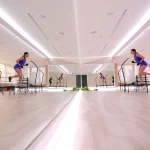 Занятия йогой, фитнесом в спортзале Academy Пермь