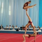 Занятия йогой, фитнесом в спортзале Acrobatic Омск