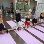 Занятия йогой, фитнесом в спортзале Acrofit Екатеринбург