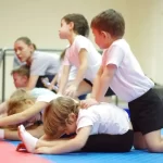 Занятия йогой, фитнесом в спортзале Acrosport Красноярск