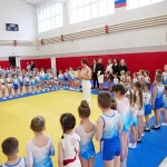 Занятия йогой, фитнесом в спортзале Acrosport Красноярск