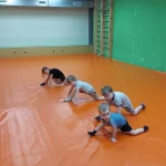 Занятия йогой, фитнесом в спортзале Acrosport Красноярск