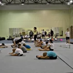 Занятия йогой, фитнесом в спортзале Адреналин Волгоград