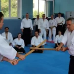 Занятия йогой, фитнесом в спортзале Айкидо додзё Челябинск Такемусу Айки-рю Челябинск