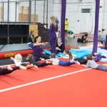 Занятия йогой, фитнесом в спортзале Airdance Санкт-Петербург