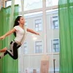 Занятия йогой, фитнесом в спортзале Airdance Санкт-Петербург