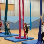Занятия йогой, фитнесом в спортзале Airdance Санкт-Петербург