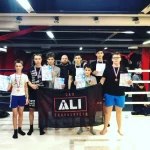 Занятия йогой, фитнесом в спортзале Академия единоборств Ali Кудрово