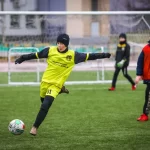 Занятия йогой, фитнесом в спортзале Академия футбола спорткомплекса Олимпийской деревни Москва