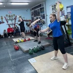 Занятия йогой, фитнесом в спортзале Академия гиревого спорта Москва