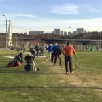 Занятия йогой, фитнесом в спортзале Академия гольфа Rngc Москва