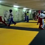 Занятия йогой, фитнесом в спортзале Академия кикбоксинга Чита