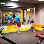 Занятия йогой, фитнесом в спортзале Академия Спорта Москва
