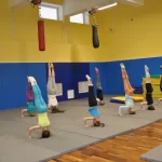 Занятия йогой, фитнесом в спортзале Акробатика Acro-mix Москва