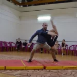 Занятия йогой, фитнесом в спортзале Акробатика Acro-mix Москва