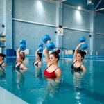 Занятия йогой, фитнесом в спортзале Аквааэробика в Море Сочи