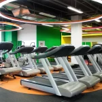 Занятия йогой, фитнесом в спортзале Alex Fitness Москва