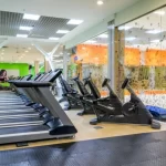 Занятия йогой, фитнесом в спортзале Alex Fitness Новосибирск