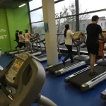 Занятия йогой, фитнесом в спортзале Alex fitness Подольск