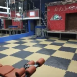 Занятия йогой, фитнесом в спортзале Альфа Глазов