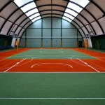 Занятия йогой, фитнесом в спортзале Амурские корты Хабаровск