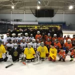 Занятия йогой, фитнесом в спортзале Amurskiy hockey School Мытищи