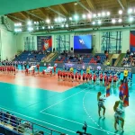 Занятия йогой, фитнесом в спортзале АНО Профессиональный гандбольный клуб Красногорск