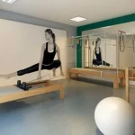 Занятия йогой, фитнесом в спортзале Ap pilates studio Воронеж