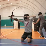 Занятия йогой, фитнесом в спортзале Archery Tag Москва