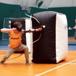 Занятия йогой, фитнесом в спортзале Archery Tag Москва