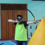 Занятия йогой, фитнесом в спортзале Archery Tag Москва