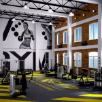 Занятия йогой, фитнесом в спортзале Art Fitness Studio Казань