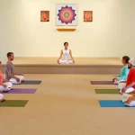 Занятия йогой, фитнесом в спортзале Ashram Москва