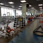 Занятия йогой, фитнесом в спортзале Atlantic Power Club Санкт-Петербург