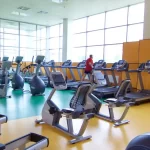 Занятия йогой, фитнесом в спортзале Атлантика Нижний Новгород