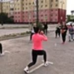 Занятия йогой, фитнесом в спортзале АтлетиКо Тобольск