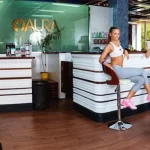 Занятия йогой, фитнесом в спортзале Aura Новороссийск