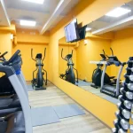 Занятия йогой, фитнесом в спортзале Avrora Fitness Челябинск