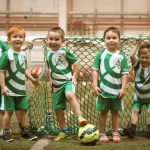 Занятия йогой, фитнесом в спортзале Baby football Казань