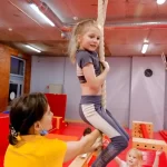 Занятия йогой, фитнесом в спортзале Baby gym Иркутск