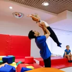 Занятия йогой, фитнесом в спортзале Baby Gym Москва