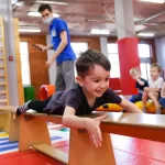 Занятия йогой, фитнесом в спортзале Baby Gym Москва