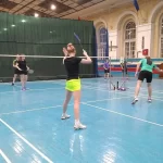 Занятия йогой, фитнесом в спортзале Бадминтонный клуб Притяжение спорта Санкт-Петербург