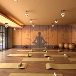 Занятия йогой, фитнесом в спортзале Balance yoga room Воронеж