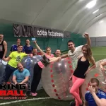 Занятия йогой, фитнесом в спортзале Бампербол клуб — KingBall Москва