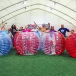 Занятия йогой, фитнесом в спортзале Бампербол клуб — KingBall Москва