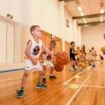 Занятия йогой, фитнесом в спортзале Basket Kids School Альметьевск